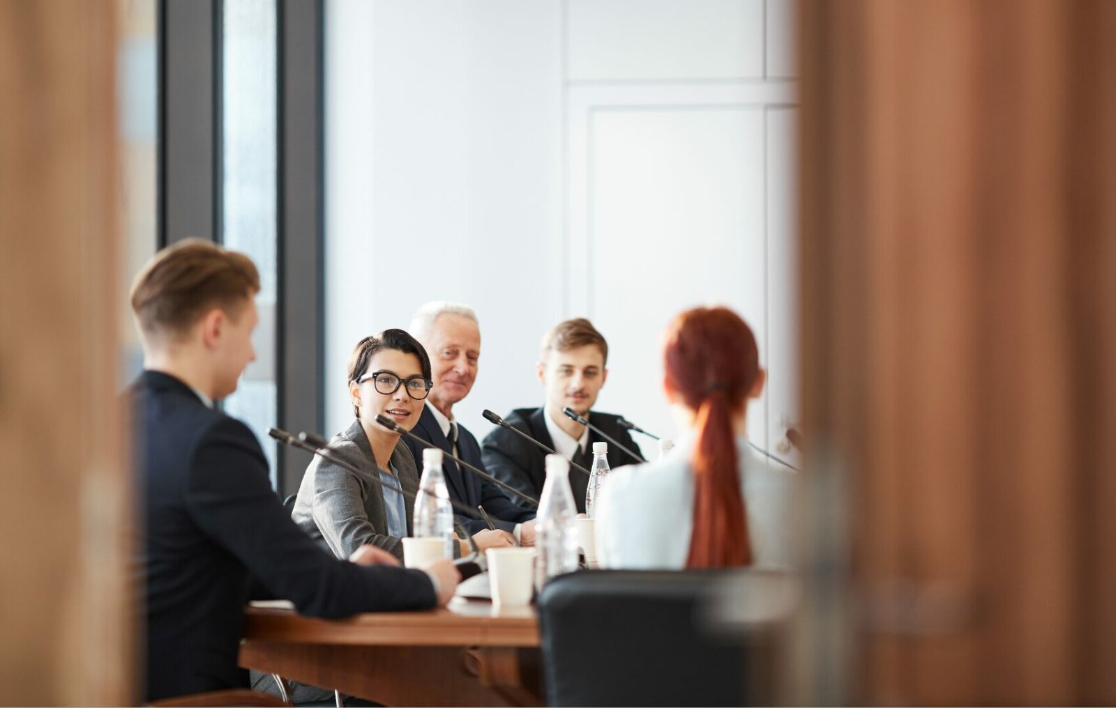ABCR_Call_for_applications_NA, Buisness People at Conference Table