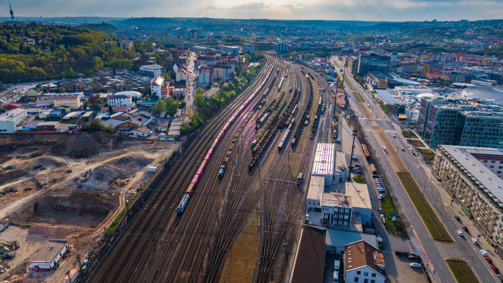 European railways marshalling yards digitalization