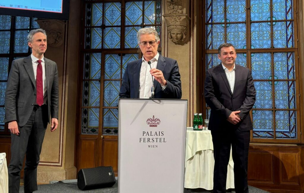 MB Member Stefano Castro speaking words of farewell